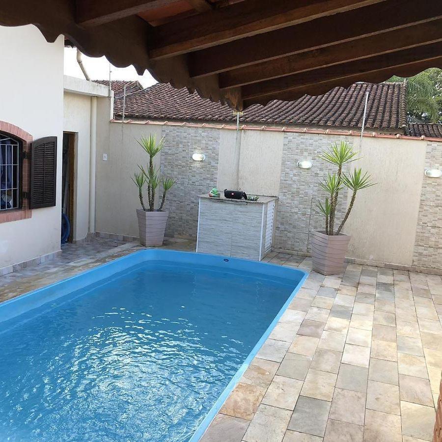 Casa Com Piscina Em Mongagua Villa Прая Гранде Екстериор снимка